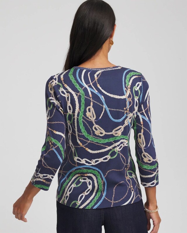 Status Pima Button Sleeve Tee - image 3